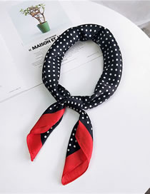 Fashion Red Dots Pattern Decorated Scarf