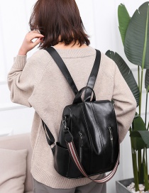 Fashion Black Anti-theft Computer Backpack