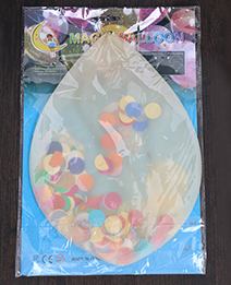 Fashion Multi-color Confetti Decorated Balloon