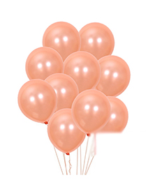 Fashion Rose Gold Pure Color Decorated Balloon(20pcs)