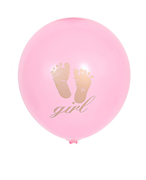 Fashion Pink Letter Pattern Decorated Balloon