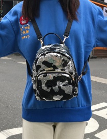 Fashion Silver Inkjet Backpack
