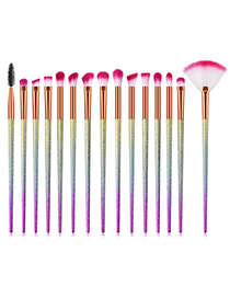 Fashion Pink 15 - Cone - Eye Brush - Matte - Powder