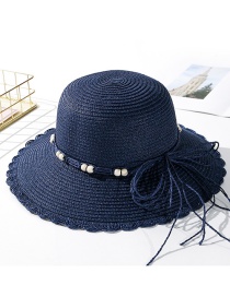 Fashion Navy Wearing A Sun Hat