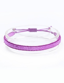 Fashion Purple Lip Set Bracelet