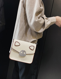 Fashion White Piglet Crossbody Shoulder Bag
