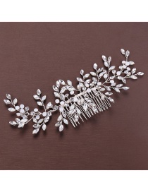 Fashion Silver Diamond Comb Hair Accessories
