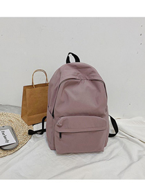 Fashion Light Purple Waterproof Backpack