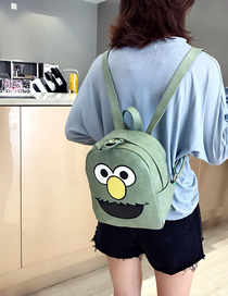 Fashion Green Cartoon Backpack