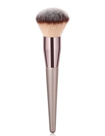 Fashion Champagne Gold Pvc-single-champagne Gold-coffee Tube-high-end-scattering Brush