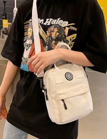 Fashion White Applicator Label Shoulder Bag Shoulder Bag