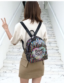 Fashion Color Love Sequin Shoulder Bag