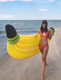 Fashion Banana Floating Row Inflatable Row Riding Ring