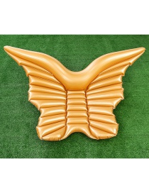 Fashion Golden Wings Floating Row Inflatable Floating Row Mount Swimming Ring