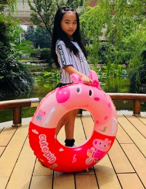 Fashion Red Inflatable Pig Swimming Ring