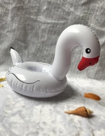 Fashion White Flamingo Inflatable Water Coasters