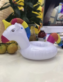 Fashion Rainbow Pegasus Inflatable Water Coaster