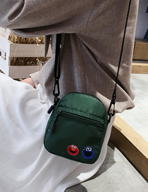 Fashion Dark Green Shoulder Handbag
