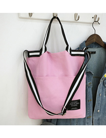 Fashion Pink Portable Messenger Bag