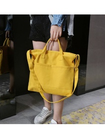 Fashion Yellow Shoulder Diagonal Shoulder Bag