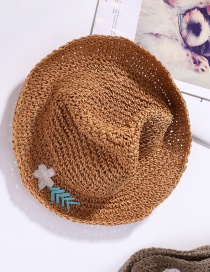 Fashion Khaki Straw Hat