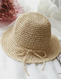 Fashion Children's Style - Beige Children's Straw Hat