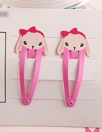 Fashion Rabbit Pink Child Hair Clip
