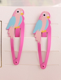 Fashion Blue-pink Parrot Child Hair Clip