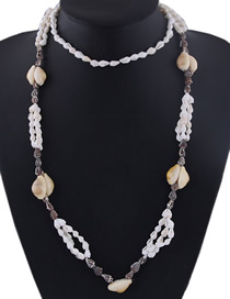 Fashion White Conch Shell Necklace