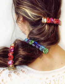Fashion 246 Color Diamond Hair Clip