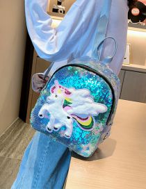 Fashion Pegasus 4 Sequined Unicorn Backpack