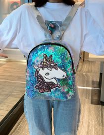 Fashion Malaysia 4 Sequined Unicorn Backpack