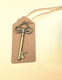Fashion I Ancient Bronze Antique Keychain Bottle Opener