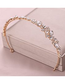 Fashion Gold Diamond Crown