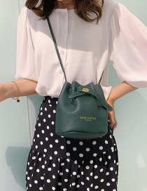 Fashion Green Sling One Shoulder Messenger Bag