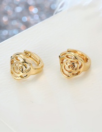 Fashion Small Flower Stainless Steel Earring