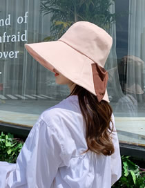 Fashion Pink Double-sided Sun Hat
