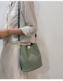Green Shoulder Diagonal Handbag