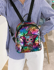 Stars Colorful Children's Cartoon Sequin Backpack
