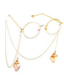 Fashion Gold Metal Small Conch Anti-skid Glasses Chain