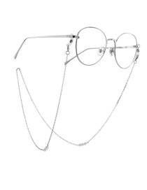 Fashion Silver Artificial Pearl Non-slip Glasses Chain