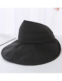 Fashion Black Striped Foldable Top Hat