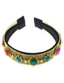 Fashion Color Diamond Jewel Headband