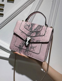Fashion Pink Square Shape Bags