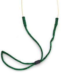 Fashion Green High Elastic Round Rope Anti-skid Glasses Chain