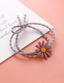 Fashion Brown Flower Flower Daisy Rubber Band