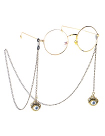Fashion Bronze Eye Glasses Chain