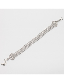 Fashion Silver Diamond Bracelet