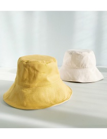 Fashion Cotton Double Sided Turmeric Double-sided Big Fisherman Hat
