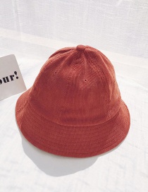 Fashion Corduroy Light Plate Caramel Fisherman's Hat
